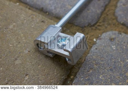 Fastening Bolt For Drainpipes, Zinc Bolt For Fastening Of Plastic Pipes For A Drain