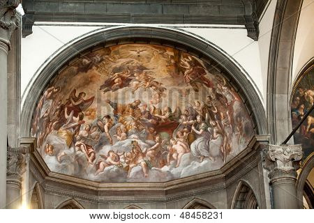 Venice - church of San Zaccaria interior. Italy