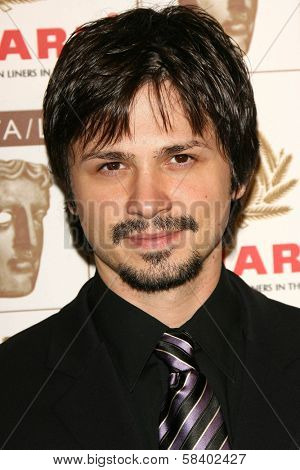 LOS ANGELES - NOVEMBER 2: Freddy Rodriguez at the 2005 BAFTA/LA Cunard Britannia Awards at Hyatt Regency Century Plaza Hotel on November 2, 2006 in Century City, CA.
