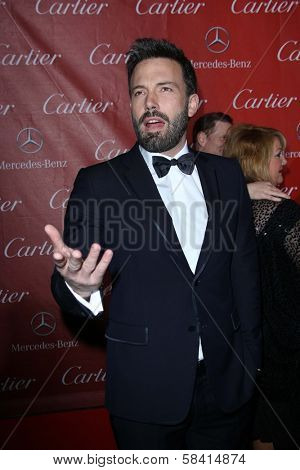 Ben Affleck at the 2013 Palm Springs International Film Festival Gala, Palm Springs Convention Center, Palm Springs, CA 01-05-13