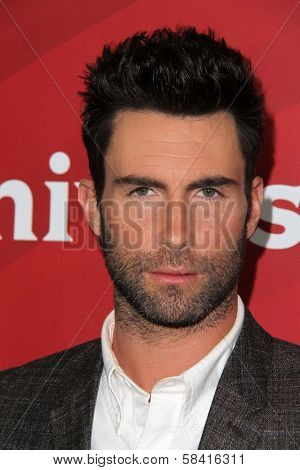 Adam Levine at NBC Universal's 