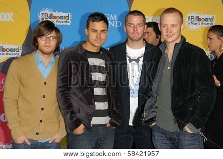 LAS VEGAS - DECEMBER 04: The Fray arriving at the 2006 Billboard Music Awards, MGM Grand Hotel December 04, 2006 in Las Vegas, NV