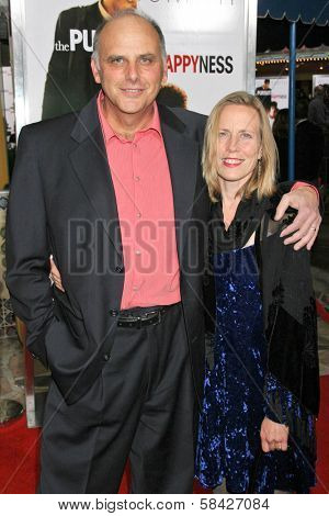 WESTWOOD, CA - DECEMBER 07: Kurt Fuller and Jessica Hendra at the premiere of 