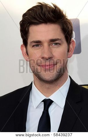 John Krasinski at the 18th Annual Critics' Choice Movie Awards Arrivals, Barker Hangar, Santa Monica, CA 01-10-13