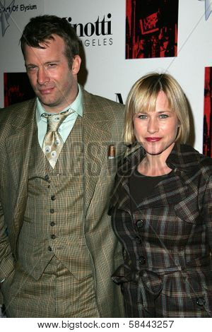 LOS ANGELES - DECEMBER 02: Thomas Jane and Patricia Arquette at the 
