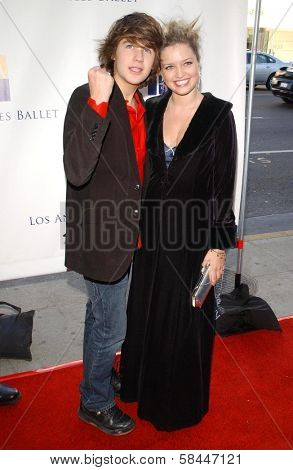 Devon Werkheiser and Lauren Storm at the Los Angeles Ballet premiere of 