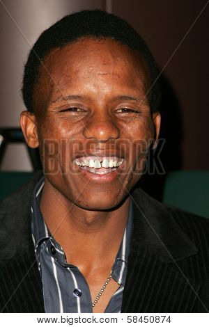 LOS ANGELES - NOVEMBER 15: Victor Mohale at the Los Angeles Premiere of 