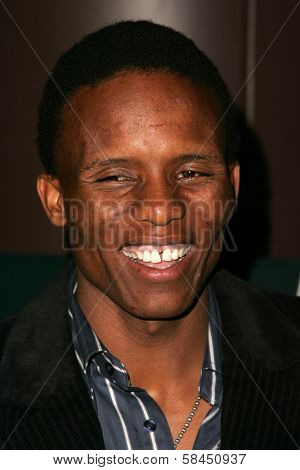 LOS ANGELES - NOVEMBER 15: Victor Mohale at the Los Angeles Premiere of 