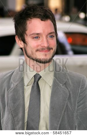 LOS ANGELES - NOVEMBER 12: Elijah Wood at the world premiere of 