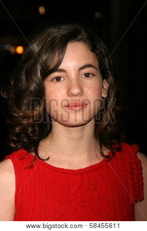 HOLLYWOOD - DECEMBER 18: Ivana Baquero at the Los Angeles Special Screening of 