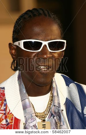 LOS ANGELES - NOVEMBER 21: Flavor Flav at the 34th Annual American Music Awards at Shrine Auditorium November 21, 2006 in Los Angeles, CA