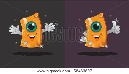 I am a credit card, your mascot