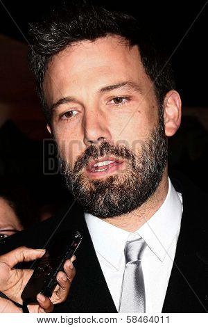 Ben Affleck at the 2013 SBIFF Modern Masters Award presented to Ben Affleck, Arlington Theater, Santa Barbara, CA 01-25-13