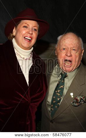 Jan Rooney and Mickey Rooney