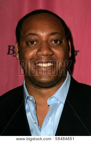HOLLYWOOD - AUGUST 28: Cedric Yarbrough at the Benchwarmer Trading Cards' Summer Birthday Celebration August 28, 2006 in Les Deux, Hollywood, CA.
