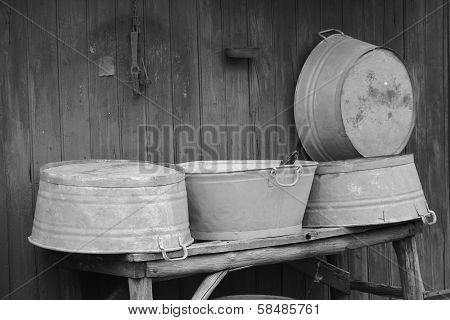 Old Washtubs