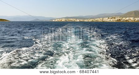 Sitia town and sea, greece, europe