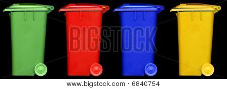 Wheelie Bin coperchio chiuso