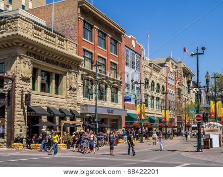 Stephen Avenue in Calgary