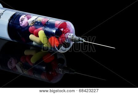Pill In The Syringe