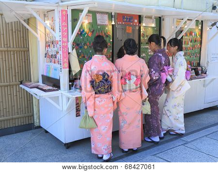 Kimono Kyoto Japan