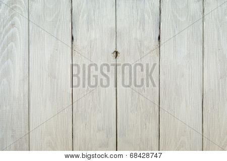 Weathered White Fence Background