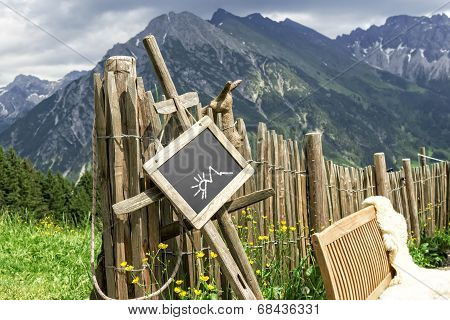 Palisade Chalkboard Mountains