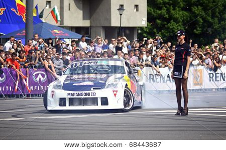 Red Bull Champions Parade On The Streets Of Kyiv