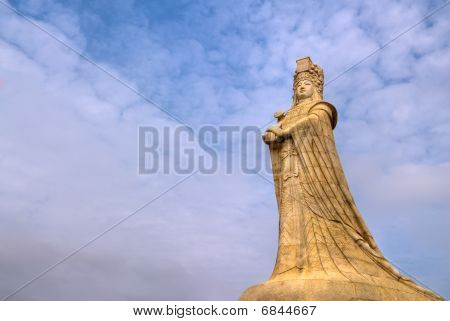 Kinesiske Gud Statue