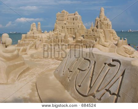 Narnia sandslott @ Singapore