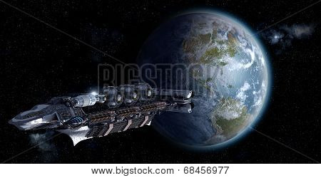 Alien UFO invasion nearing Earth
