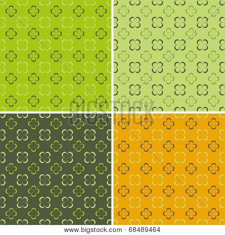 4 Retro Seamless Pattern
