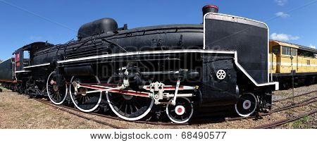 Old Steam Engine Panorama