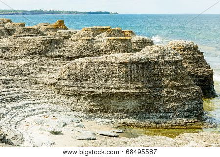 Limestone Sea Stacks