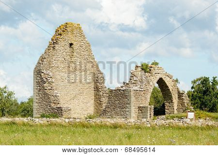 Ruins Of St. Knut Chapel