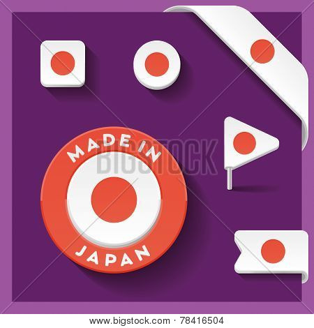Japan Made Symbol Collection