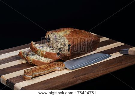 Fresh Banana Bread isolated