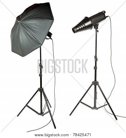 Umbrella And Snoot For Photographer