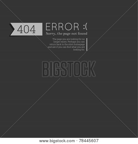 Oops. 404 error. Sorry, page not found.