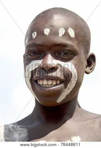 Portrait Of The African Boy.