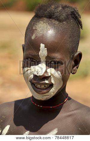 Portrait Of The African Boy.