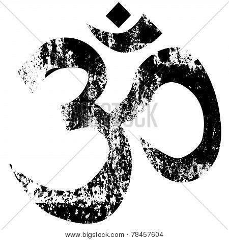 Om Rubber Stamp