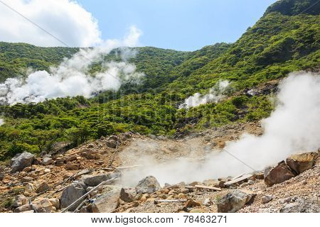 Owakudani Valley