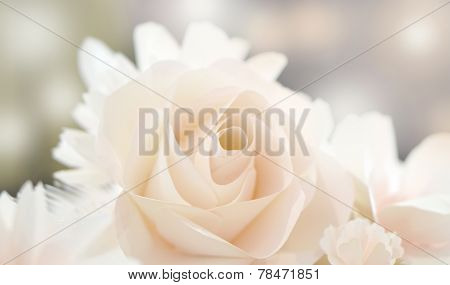Roses Flower Wedding Valentine Background