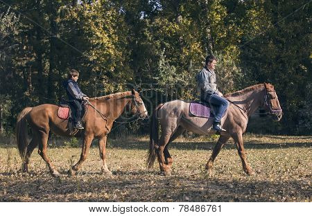 horseback riding