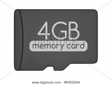 MicroSD memory card.