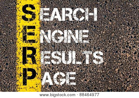 Business Acronym Serp As Search Engine Results Page