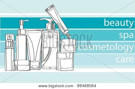 Series care cosmetics