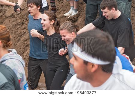 Dirty cross-country race. Tyumen. Russia