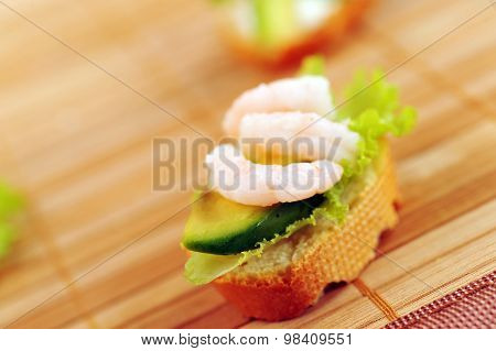 Sandwich  With Shrimps